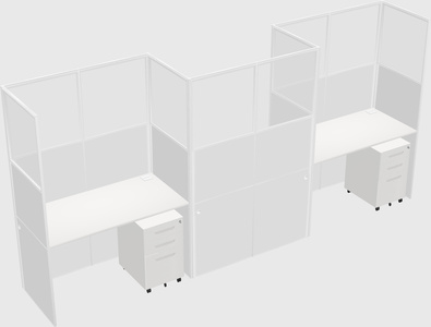 Rectangular cubicles