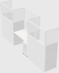 Rectangular cubicles