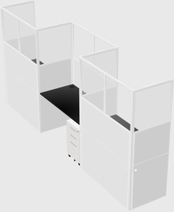 Rectangular cubicles