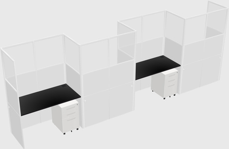 Cabines rectangulaires