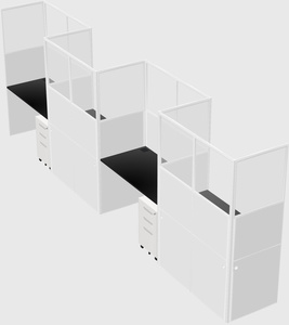 Cabines rectangulaires