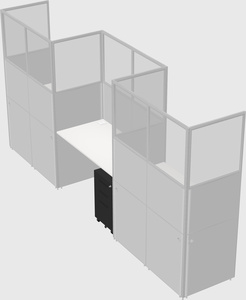 Rectangular cubicles