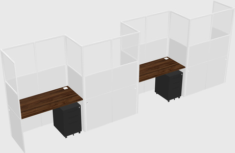 Rectangular cubicles