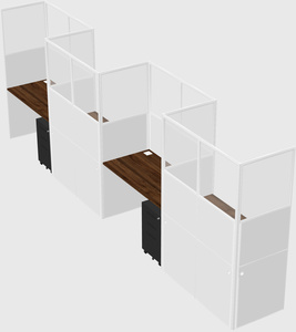 Rectangular cubicles