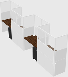 Rectangular cubicles