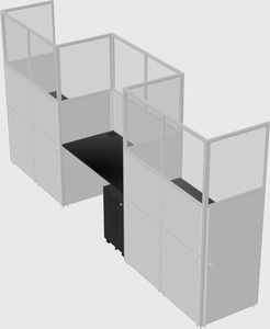 Rectangular cubicles