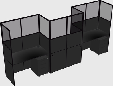 Rectangular cubicles