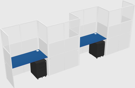 Rectangular cubicles