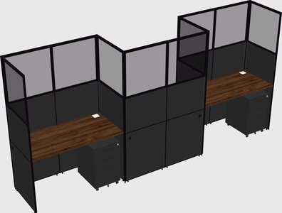Rectangular cubicles