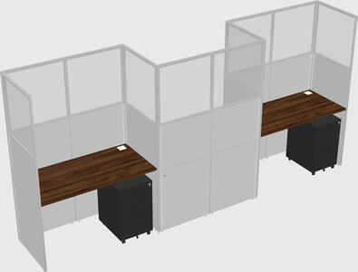 Rectangular cubicles