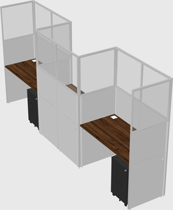 Rectangular cubicles