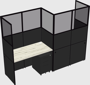 Rectangular cubicles