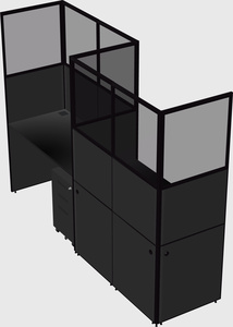 Rectangular cubicles