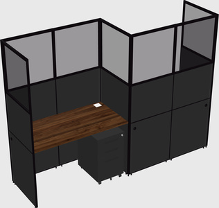 Rectangular cubicles