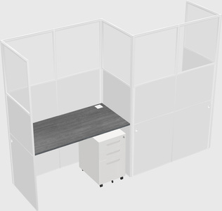 Rectangular cubicles