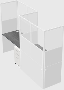 Rectangular cubicles