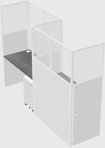 Rectangular cubicles