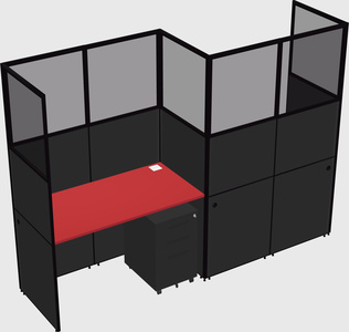 Rectangular cubicles