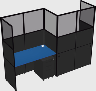 Rectangular cubicles