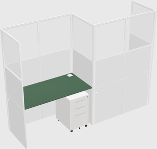 Rectangular cubicles