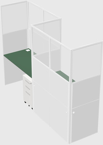 Rectangular cubicles