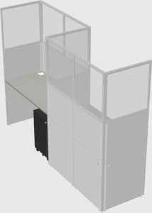 Rectangular cubicles