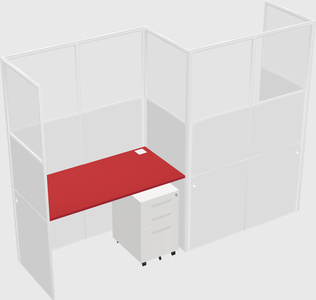 Rectangular cubicles