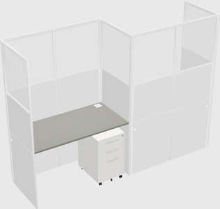 Rectangular cubicles
