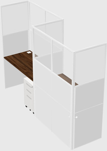 Rectangular cubicles