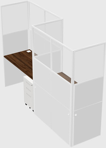 Rectangular cubicles