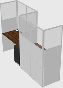 Rectangular cubicles