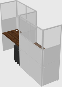 Rectangular cubicles