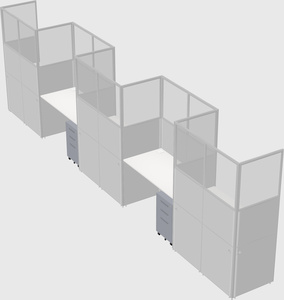 Cabines rectangulaires