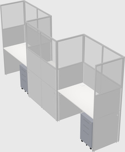 Cabines rectangulaires