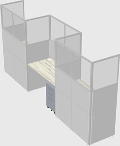 Rectangular cubicles