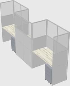 Rectangular cubicles