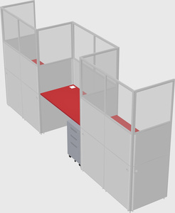 Rectangular cubicles