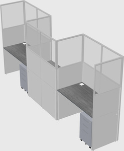 Cabines rectangulaires