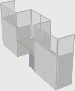 Rectangular cubicles