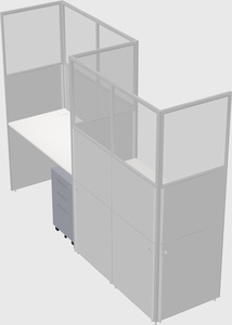 Rectangular cubicles