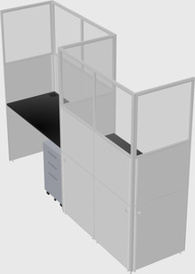 Rectangular cubicles