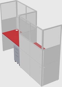 Rectangular cubicles