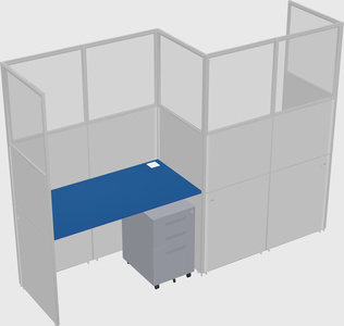 Rectangular cubicles