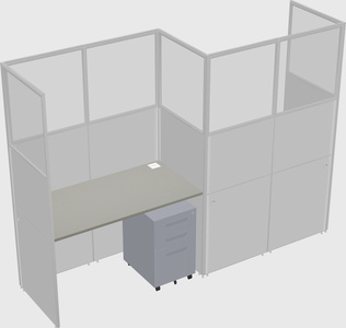 Rectangular cubicles