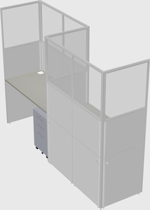 Rectangular cubicles