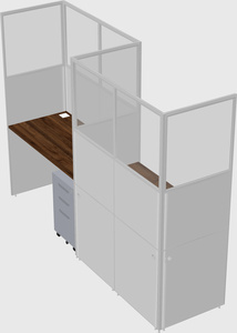 Rectangular cubicles