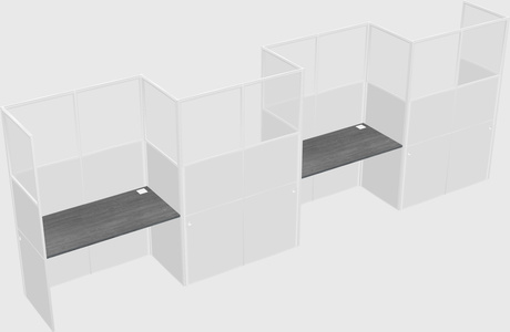 Rectangular cubicles