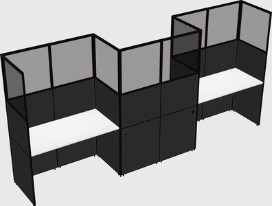Rectangular cubicles