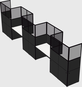 Rectangular cubicles