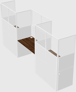 Rectangular cubicles